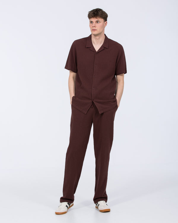 2t Tall Darius Pull On Trouser (burgundy)