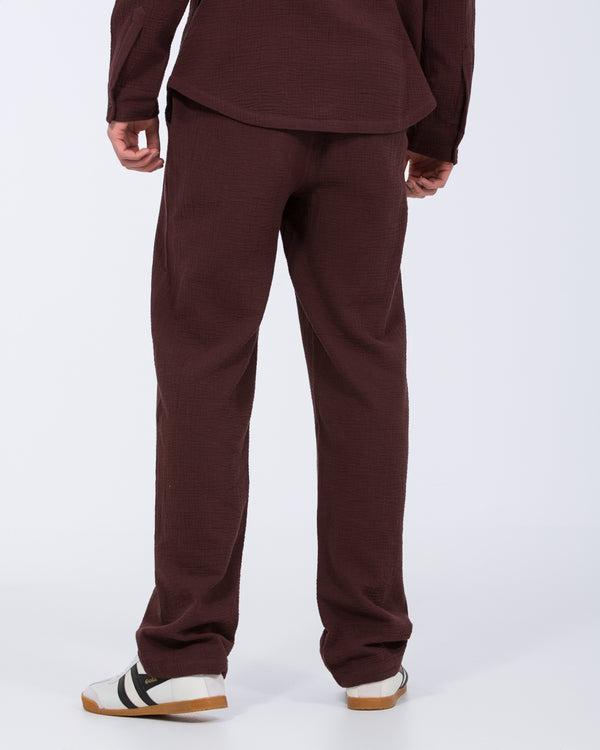 2t Tall Darius Pull On Trouser (burgundy)