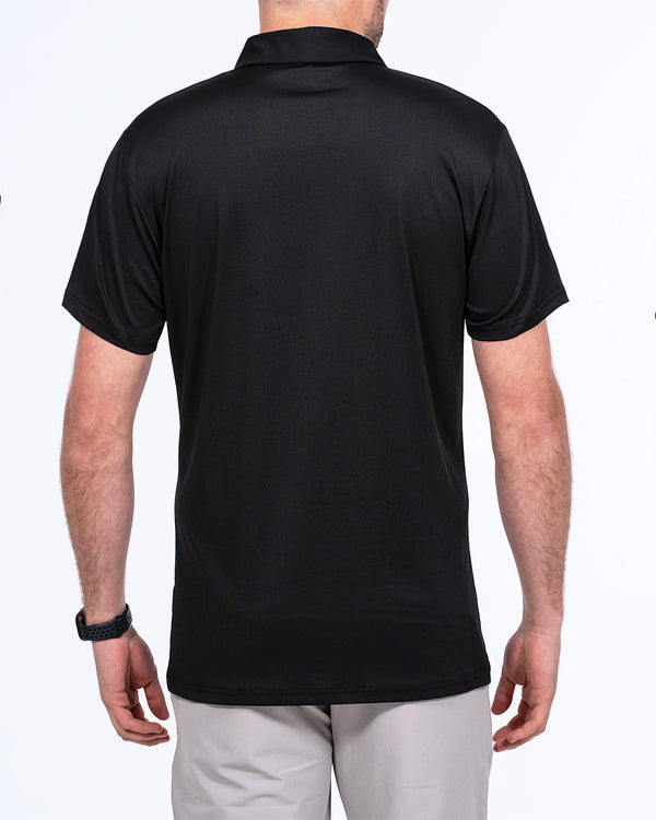 Parell Active Tall Polo Shirt (black)