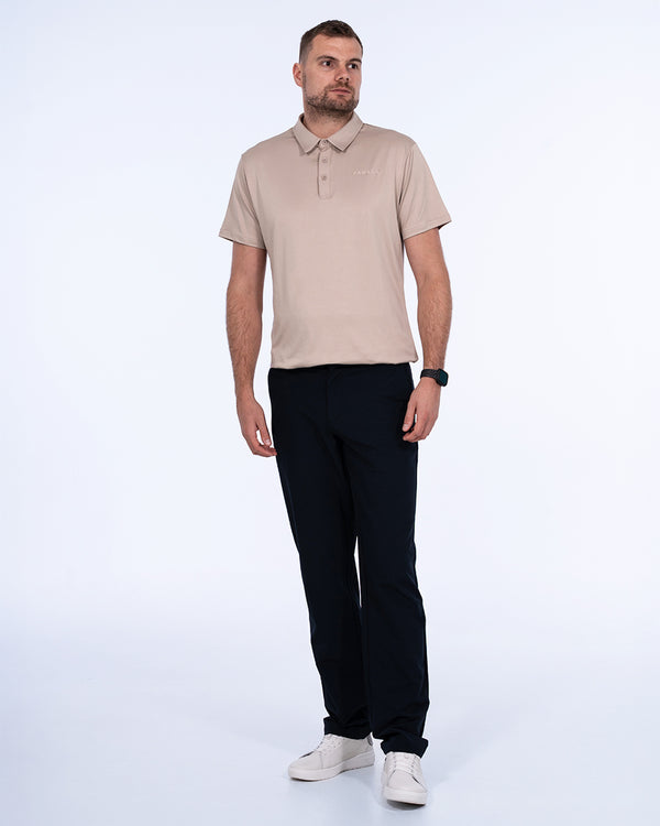 Parell Active Tall Polo Shirt (taupe)