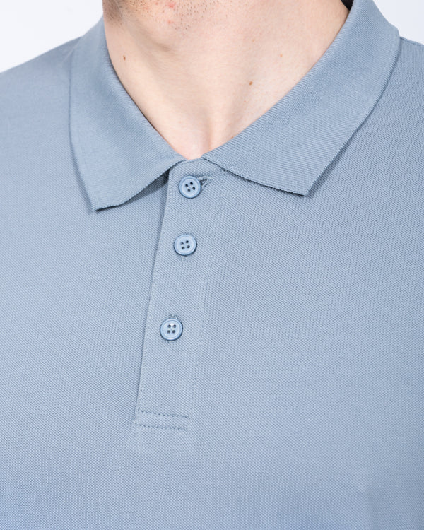 2t Lennox Tall Regular Fit Polo Shirt (blue)