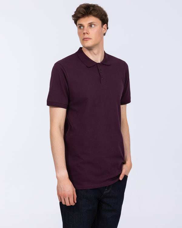 2t Lennox Tall Regular Fit Polo Shirt (purple)