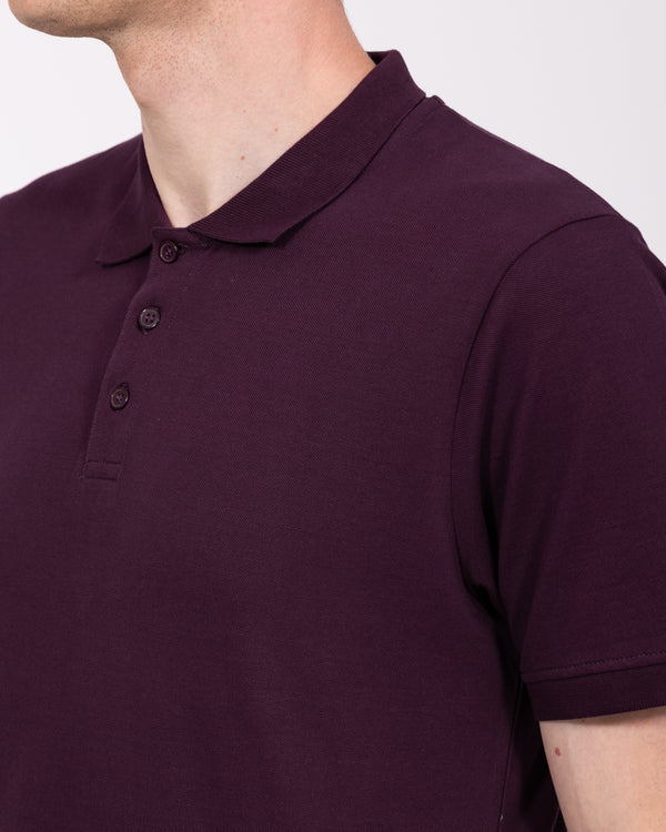 2t Lennox Tall Regular Fit Polo Shirt (purple)