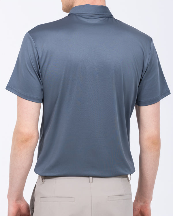 Parell Active Tall Golf Polo Shirt (titanium blue)