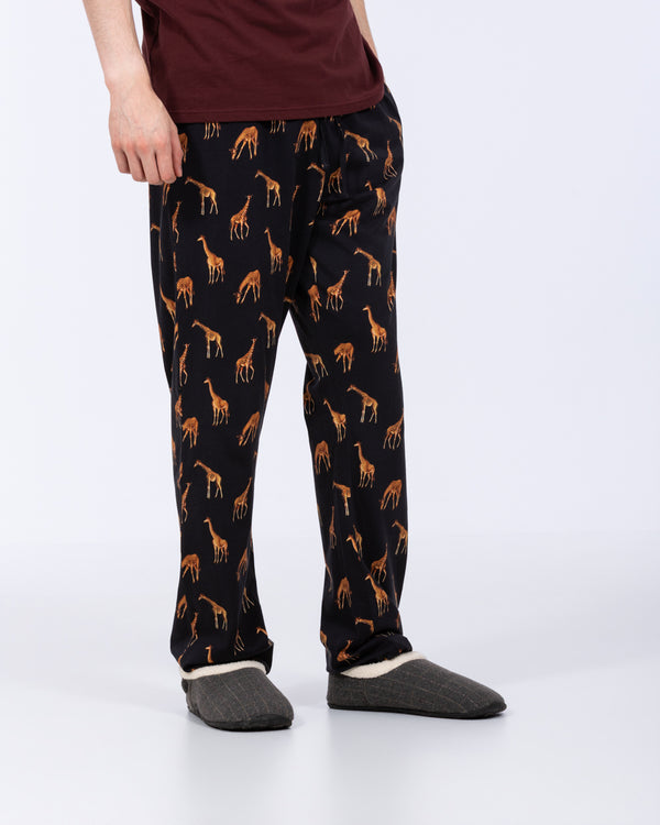 2t Talisman Tall Jersey Pyjama Bottoms (navy giraffe)