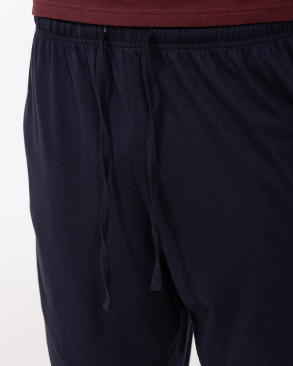 2t Talisman Tall Jersey Pyjama Bottoms (navy)