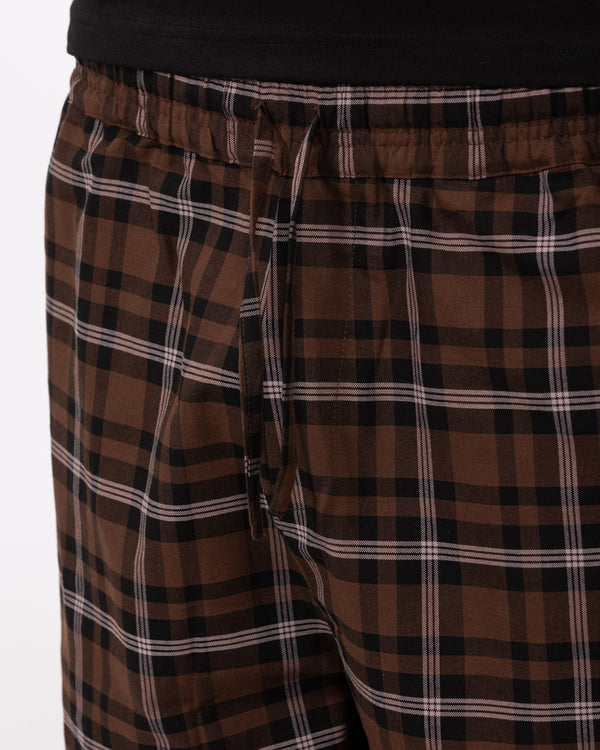 2t Thistle Tall Pyjama Set (brown check)