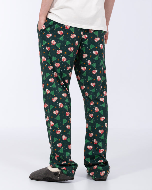 2t Mac Tall Jersey Pyjama Set (green pattern)