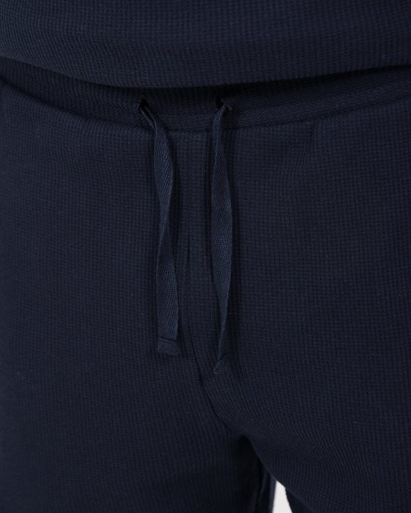 2t Tall Waffle Pyjama Shorts (navy)