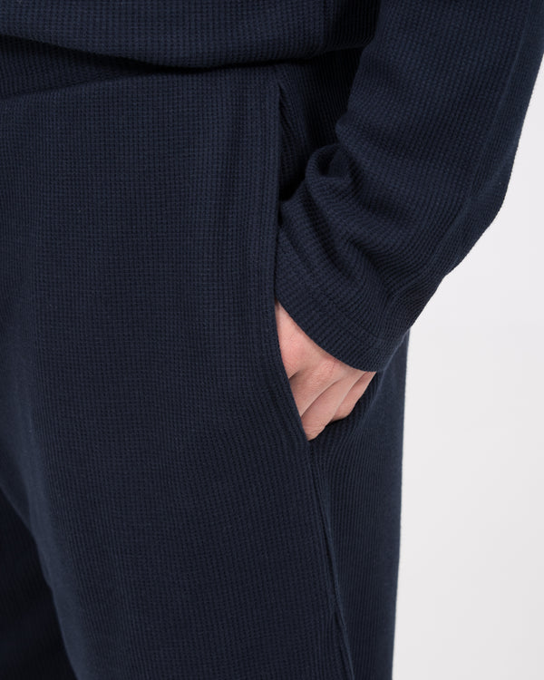 2t Tall Waffle Pyjama Shorts (navy)