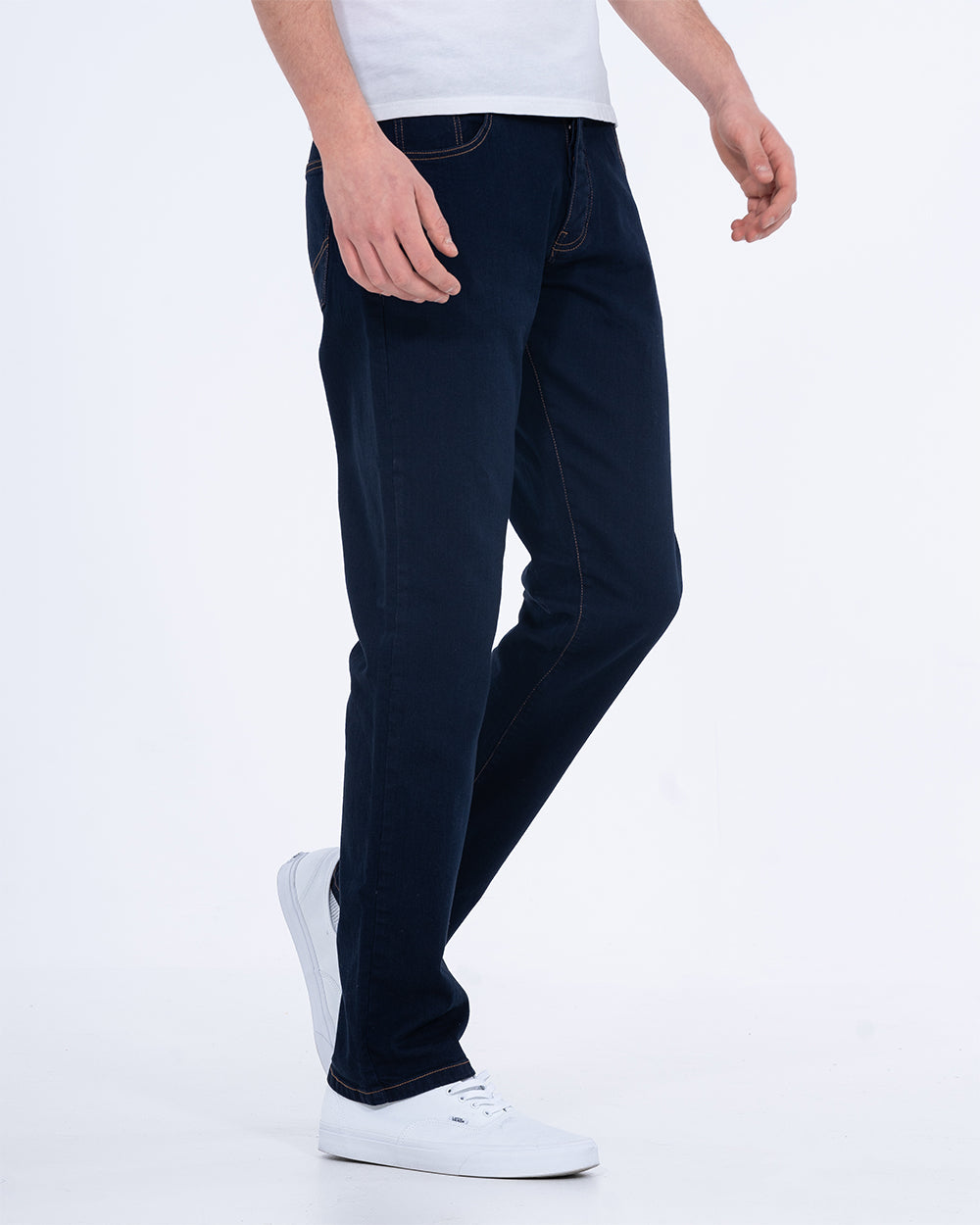 Regular Fit Tall Mens Extra Long Longer 36 38 40 Inseam Jeans dark