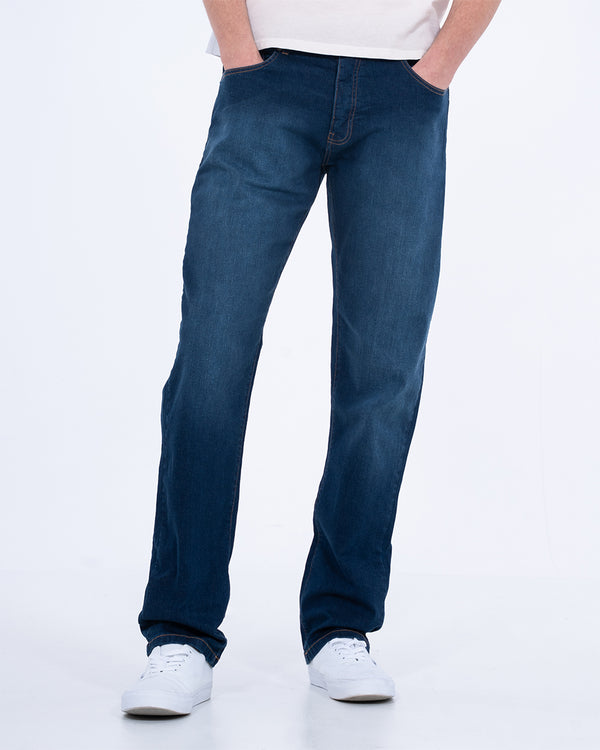 2t Rico Regular Fit Tall Jeans (mid wash)