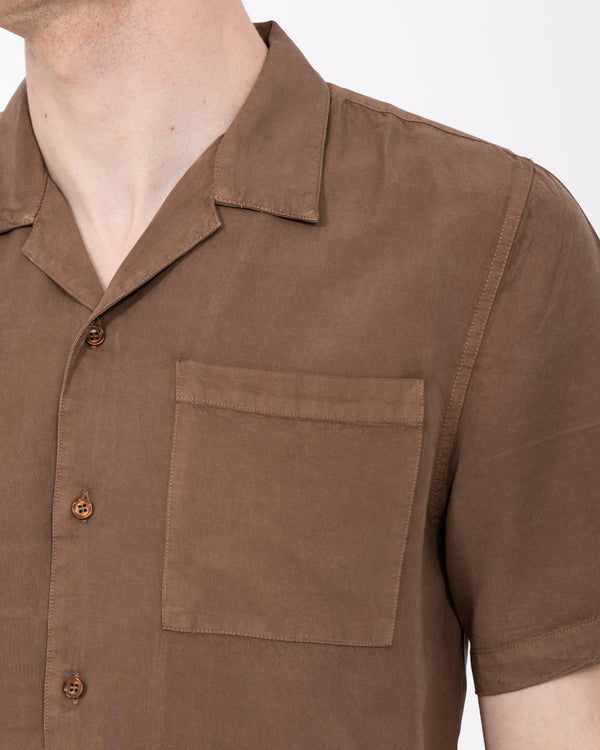 2t Reagan Tall Short Sleeve Revere Shirt (mocha)