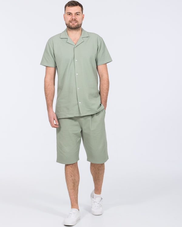 2t Joshua Tall Waffle Shorts (sage)