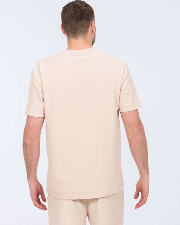 2t Kai Tall Textured T-Shirt (cement)