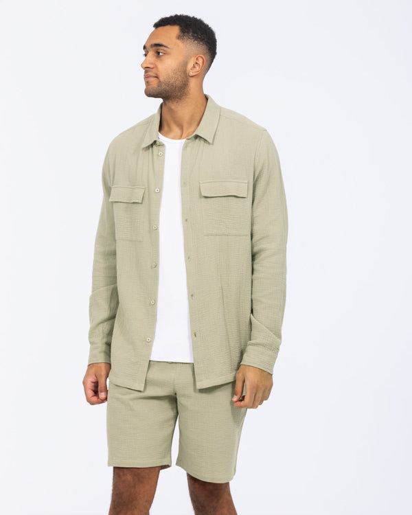 2t Tall Darius Long Sleeve Shirt (sage)