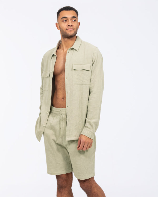 2t Tall Darius Long Sleeve Shirt (sage)