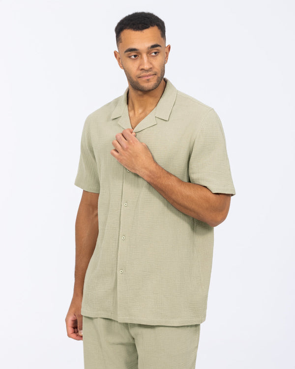 2t Tall Darius Short Sleeve Shirt (sage)