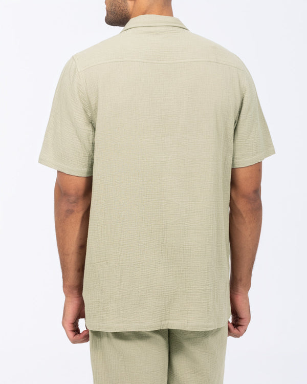2t Tall Darius Short Sleeve Shirt (sage)