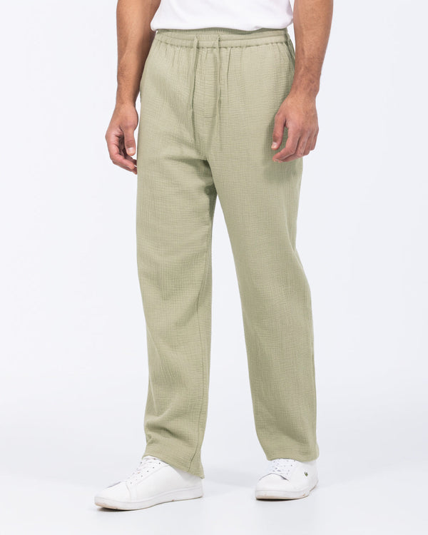 2t Tall Darius Pull On Trouser (sage)