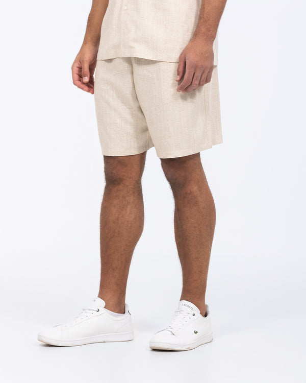 2t Tall Will Linen Blend Pull On Shorts (neutral)