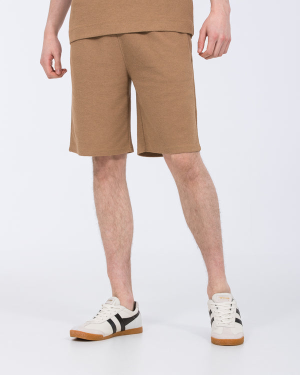 2t Kai Tall Textured Shorts (mushroom)