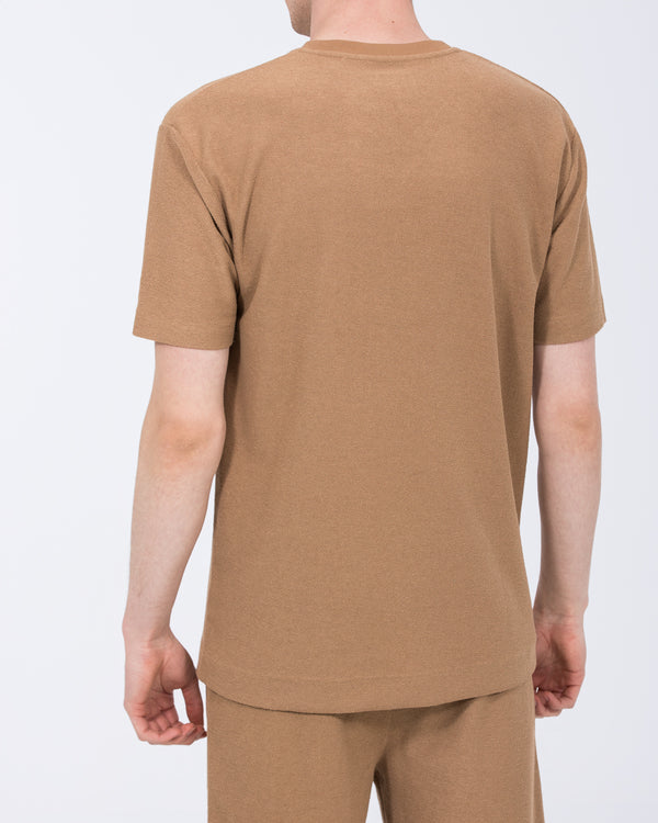 2t Kai Tall Textured T-Shirt (mushroom)