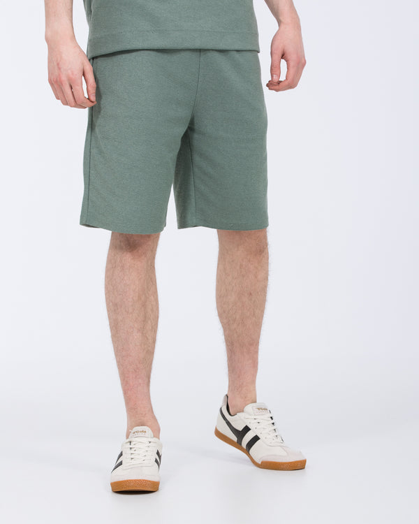 2t Kai Tall Textured Shorts (teal)