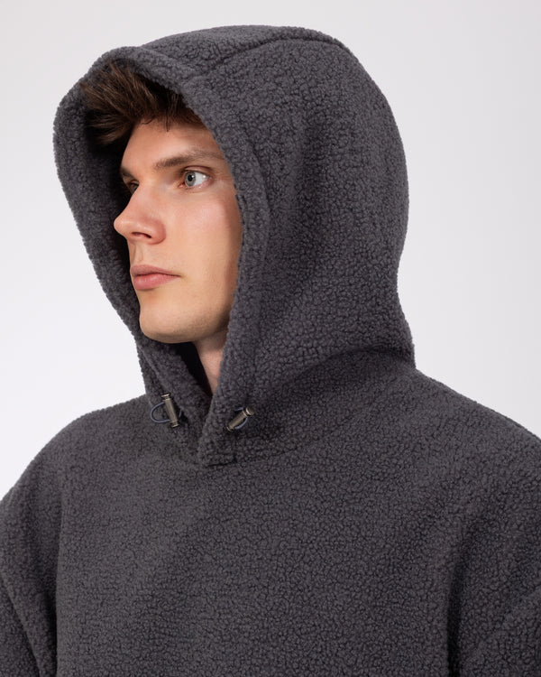 2t Ruthrie Tall Fleece Hoodie (charcoal)