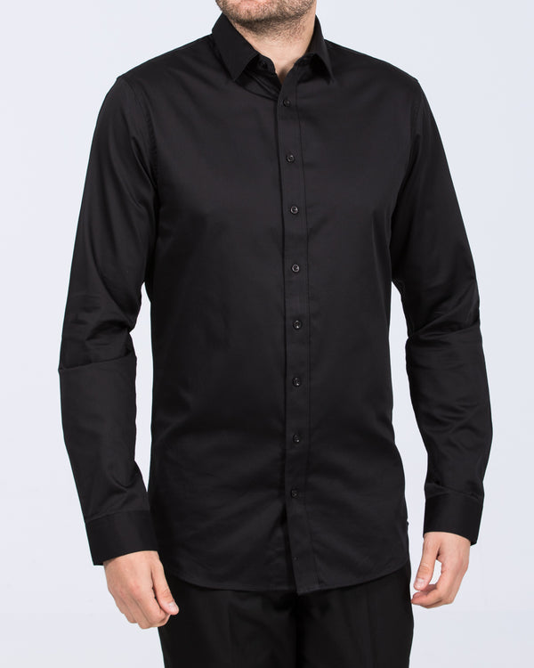 large tall slim fit dress shirts Stylish Button Ups for Tall, Slim Men