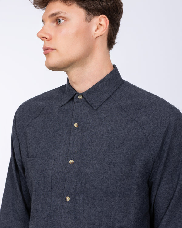 2t Bradley Tall Relaxed Fit Raglan Shirt (navy)