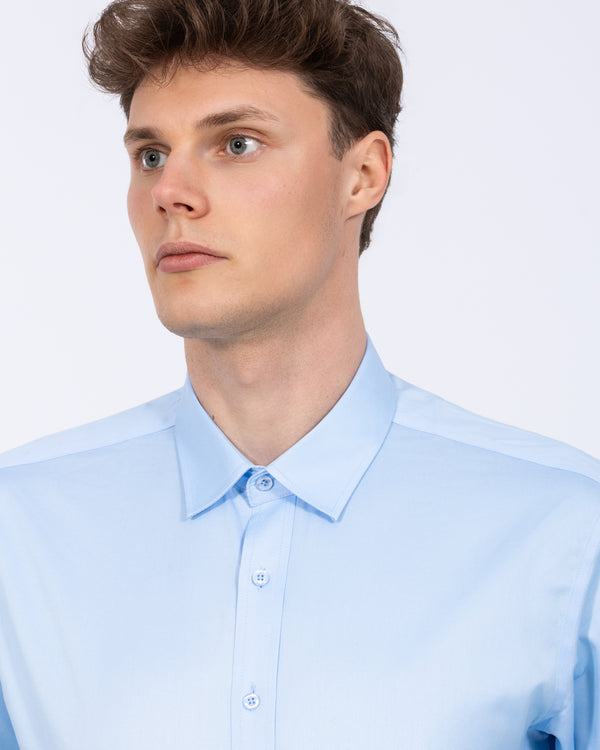 2t Extra Tall Regular Fit Non Iron Formal Shirt (sky blue)