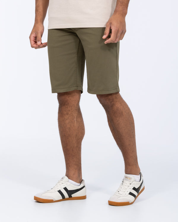 2t Grant Regular Fit Tall Chino Shorts (khaki)