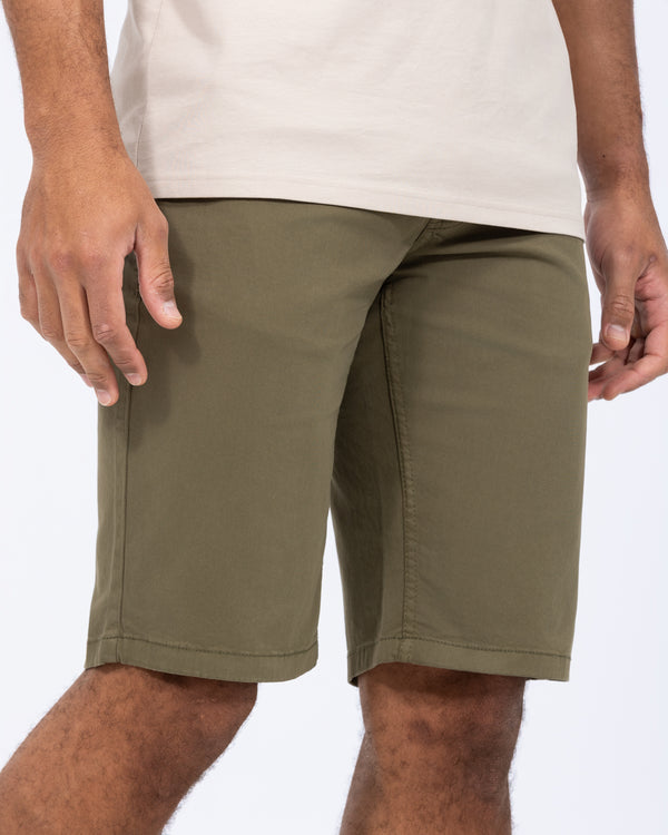 2t Grant Regular Fit Tall Chino Shorts (khaki)