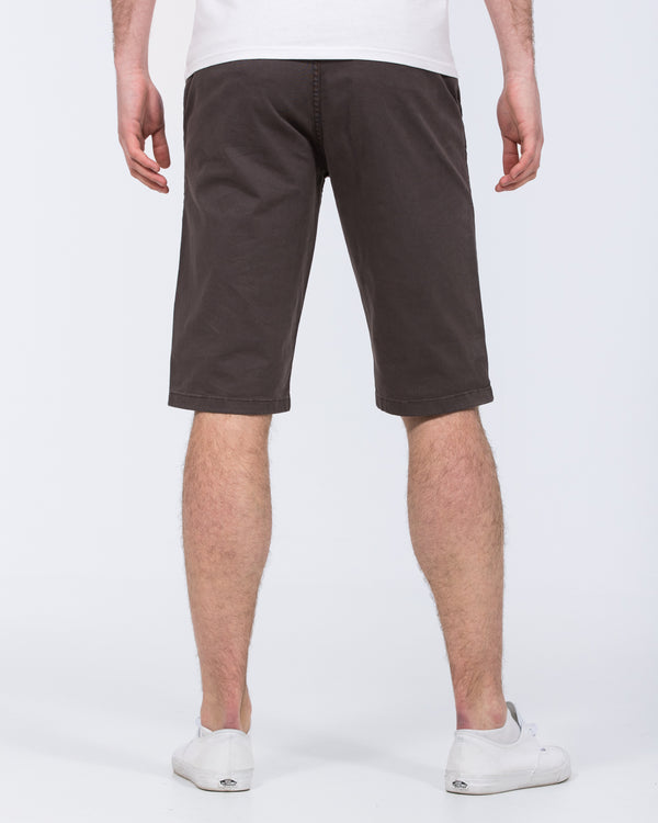 2t Grant Regular Fit Tall Chino Shorts (mid grey)