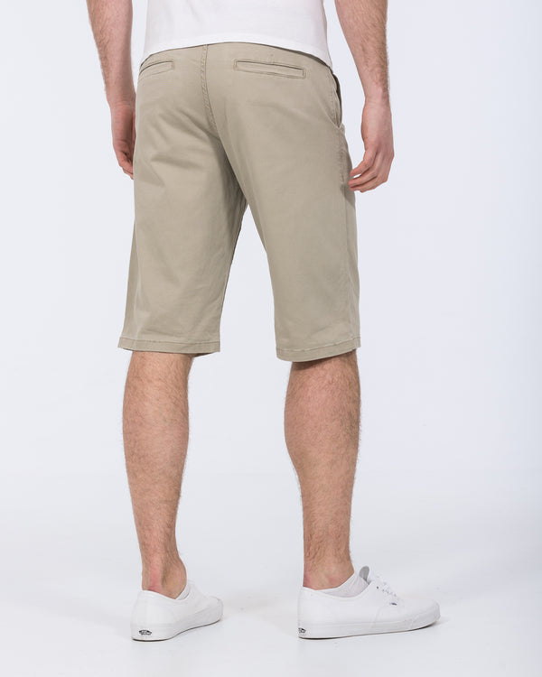 2t Grant Regular Fit Tall Chino Shorts (stone)