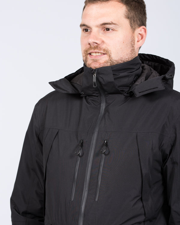 North 56 Tech Air Tall Waterproof Ski Jacket (black)