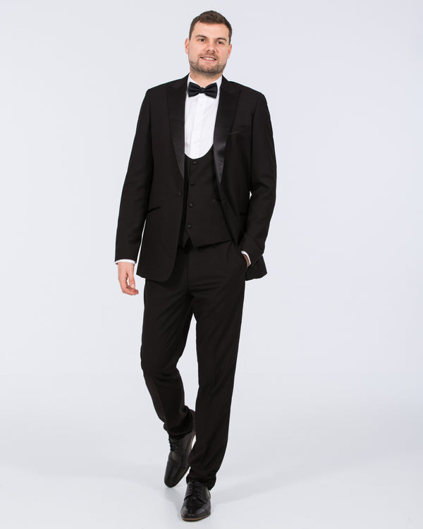 Skopes Sinatra Slim Fit Tall Dinner Suit (black)