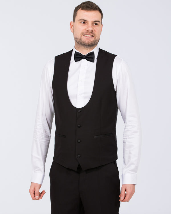 Skopes Sinatra Slim Fit Tall Dinner Suit (black)