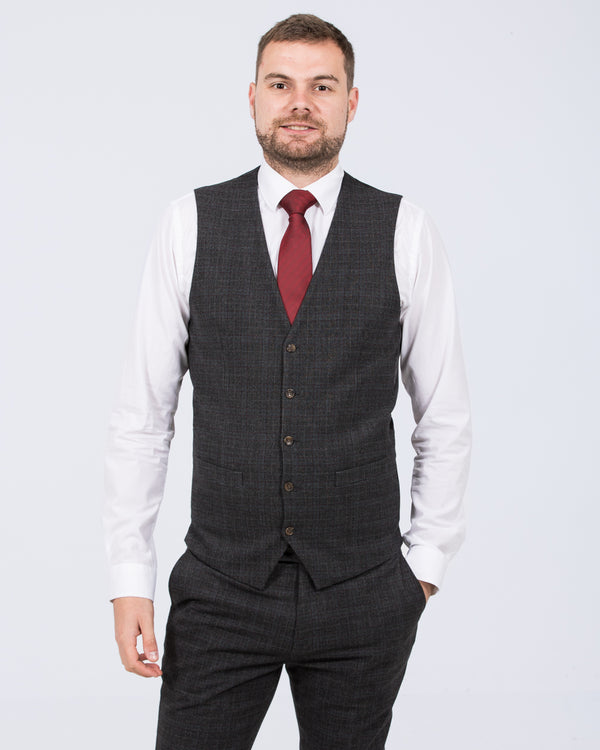 Skopes Jacob Slim Fit Tall Suit (grey check)