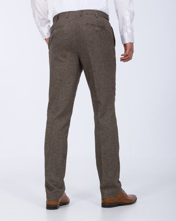 Skopes Jude Slim Fit Tall Suit (fawn herringbone)