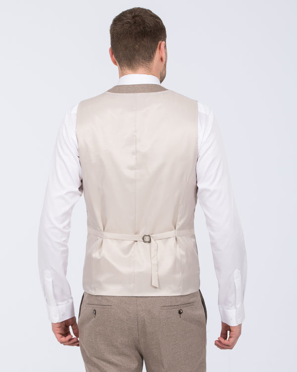 Skopes Jodrell Slim Fit Tall Suit Waistcoat (stone)