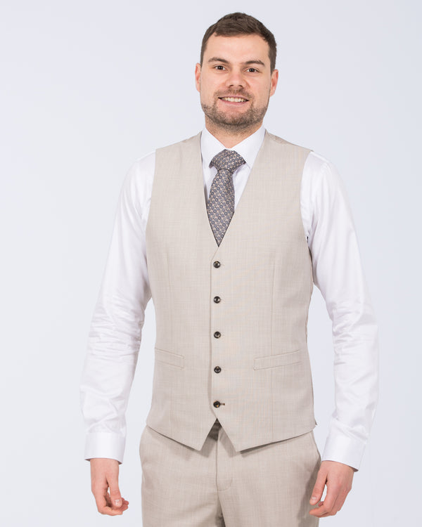 Skopes Redding Slim Tall Suit Waistcoat (stone)