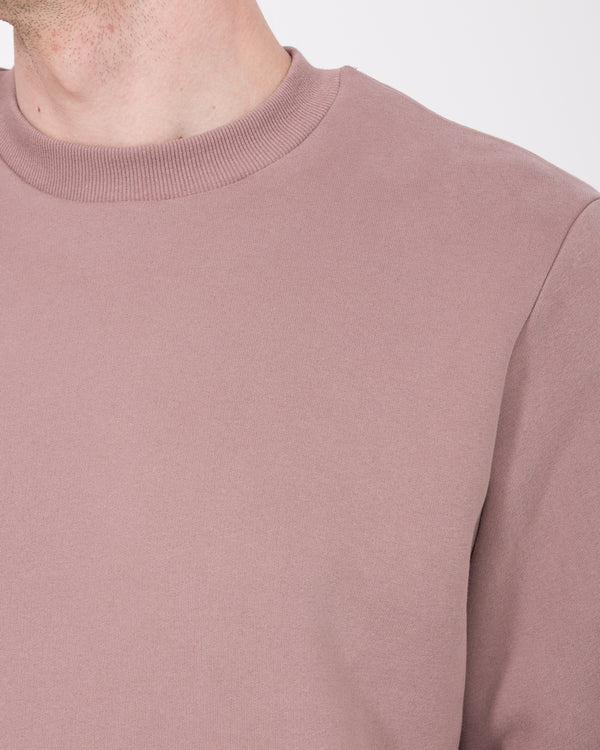 2t Hamish Tall Heavyweight Regular Fit Sweatshirt (mauve)