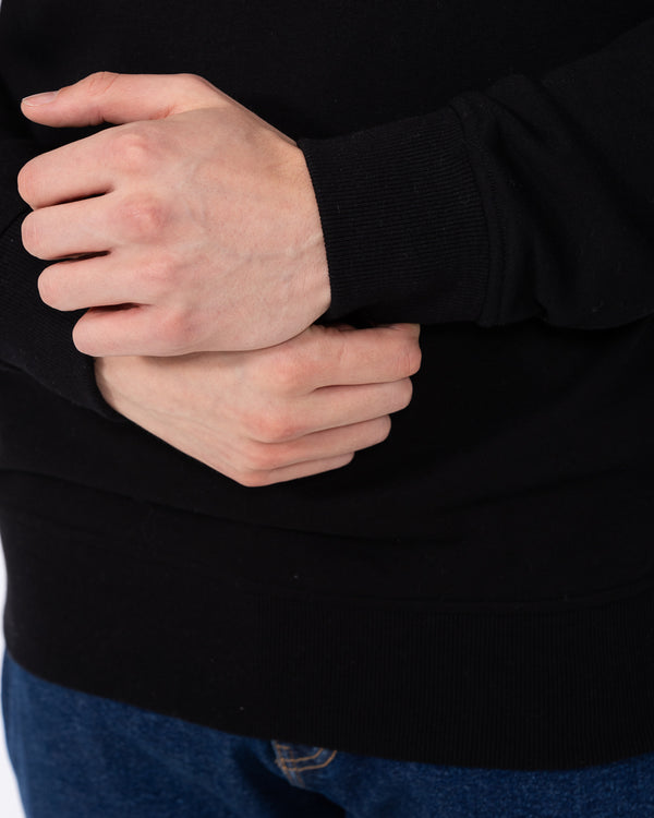 2t Wyatt Tall Quarter Zip Sweatshirt (black)