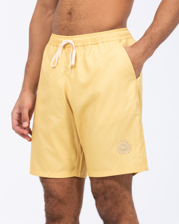 2t Harry Tall Swim Shorts (yellow embroidered)
