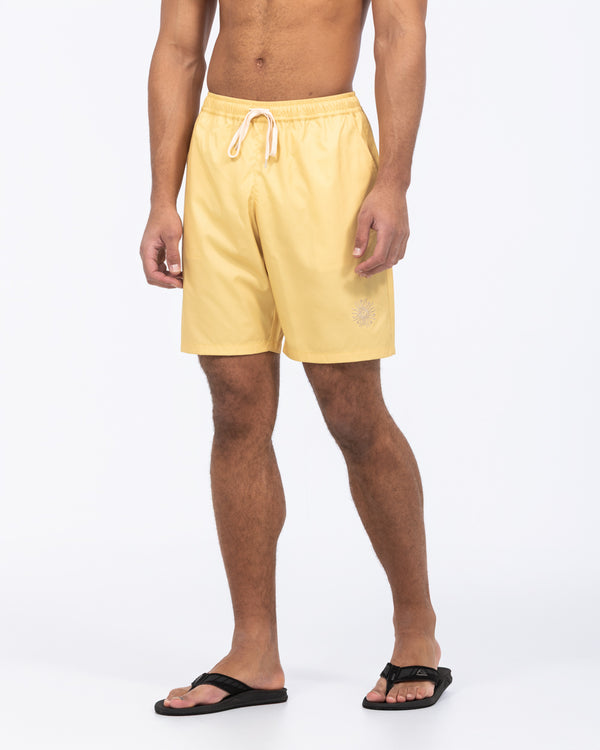 2t Harry Tall Swim Shorts (yellow embroidered)