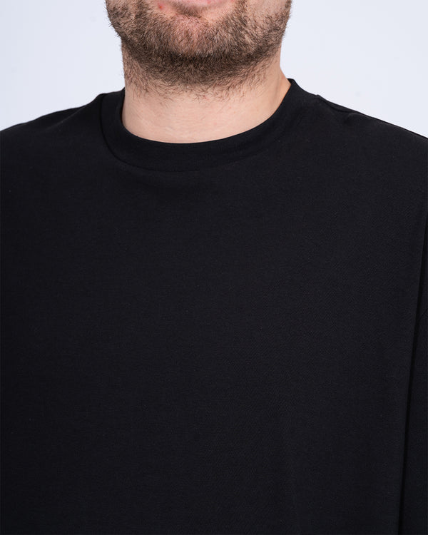 2t Brad Tall Oversized T-Shirt (black)