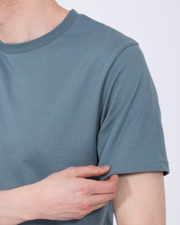 2t Lenny Tall Regular Fit T-Shirt (mid blue)