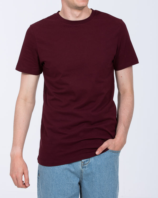 2t Lenny Tall T-Shirt (burgundy)